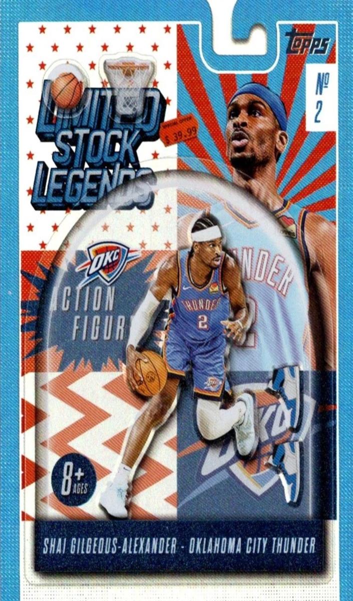 2025 Topps Limited Stock Legends Shai Gilgeous-Alexander #LST-39 card