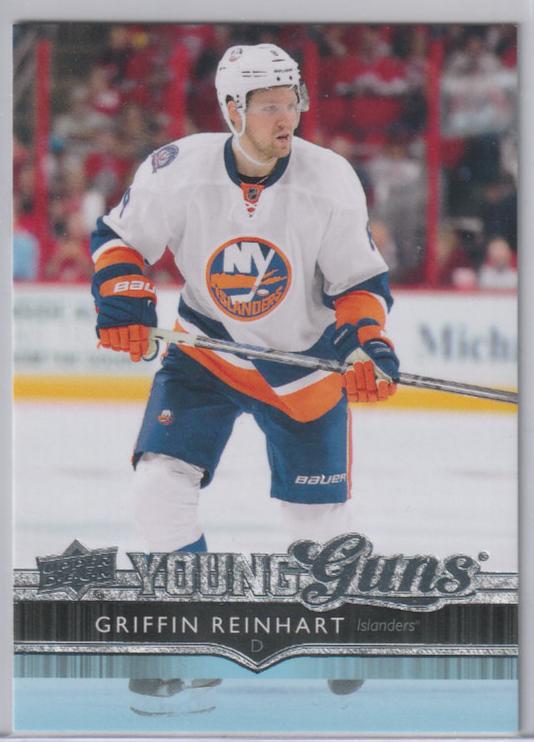 2014 Upper Deck Griffin Reinhart #233 card