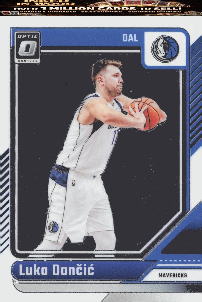 Luka Doncic 2024-25 Donruss Optic Basketball card