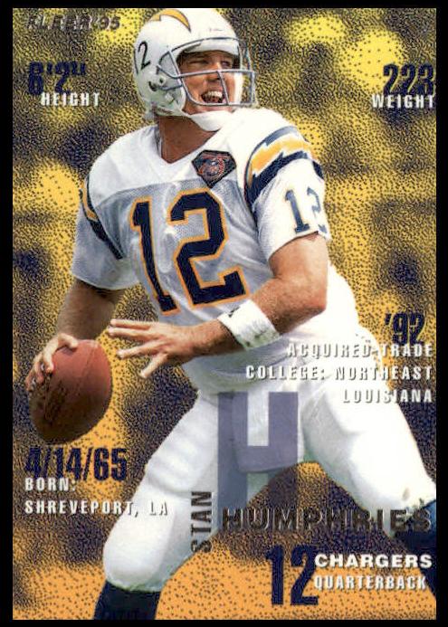 1995 Stan Humphries #331