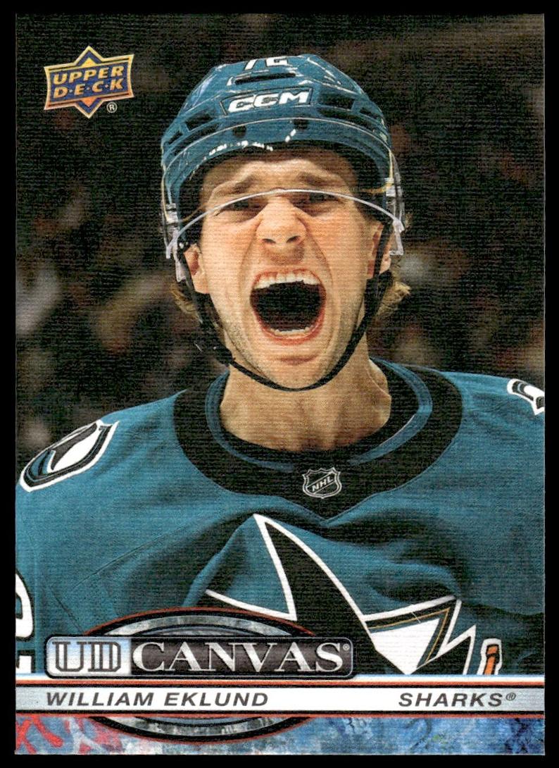 2025 Upper Deck William Eklund #C-6 card