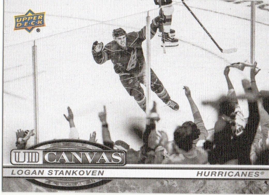 2025 Logan Stankoven [Black and White] #C-70