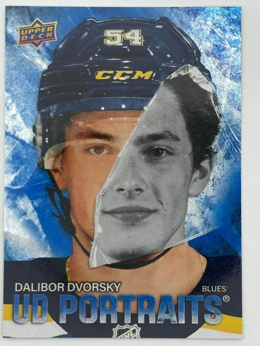2025 Upper Deck Dalibor Dvorsky [Speckle] #P-22 card
