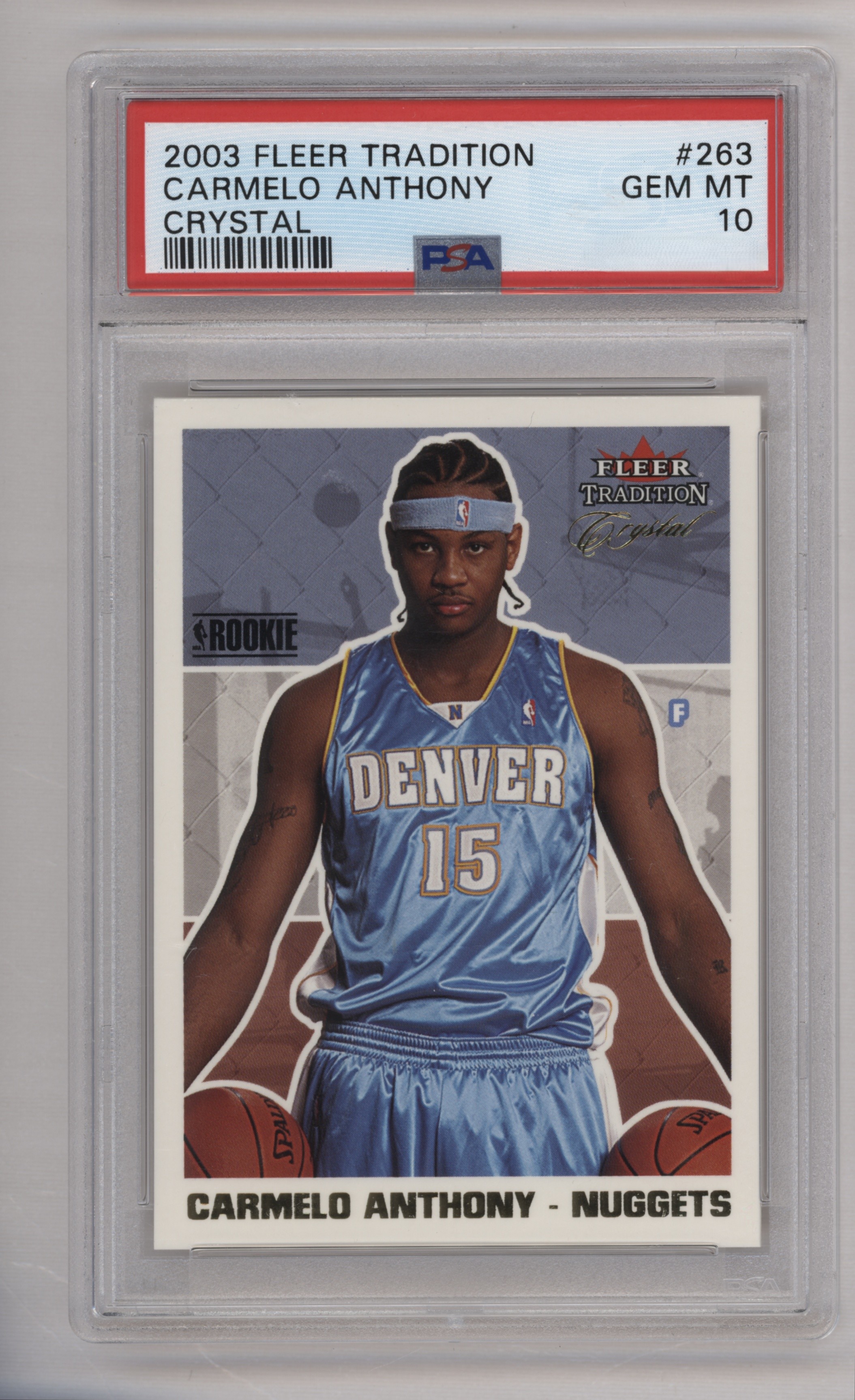2003 Carmelo Anthony [Crystal] #263