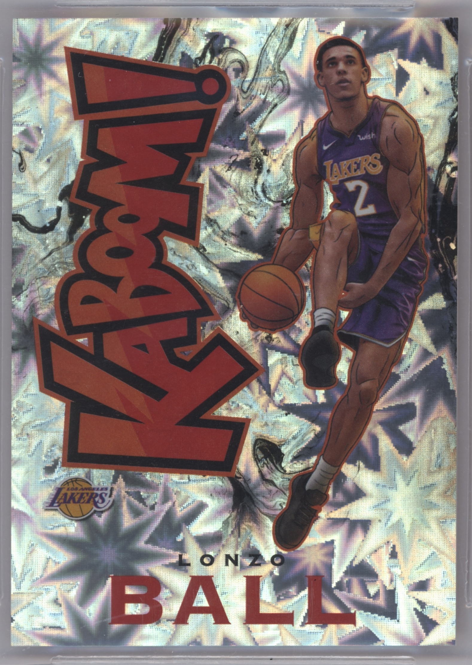2018 Panini Crown Royale Lonzo Ball #18 card