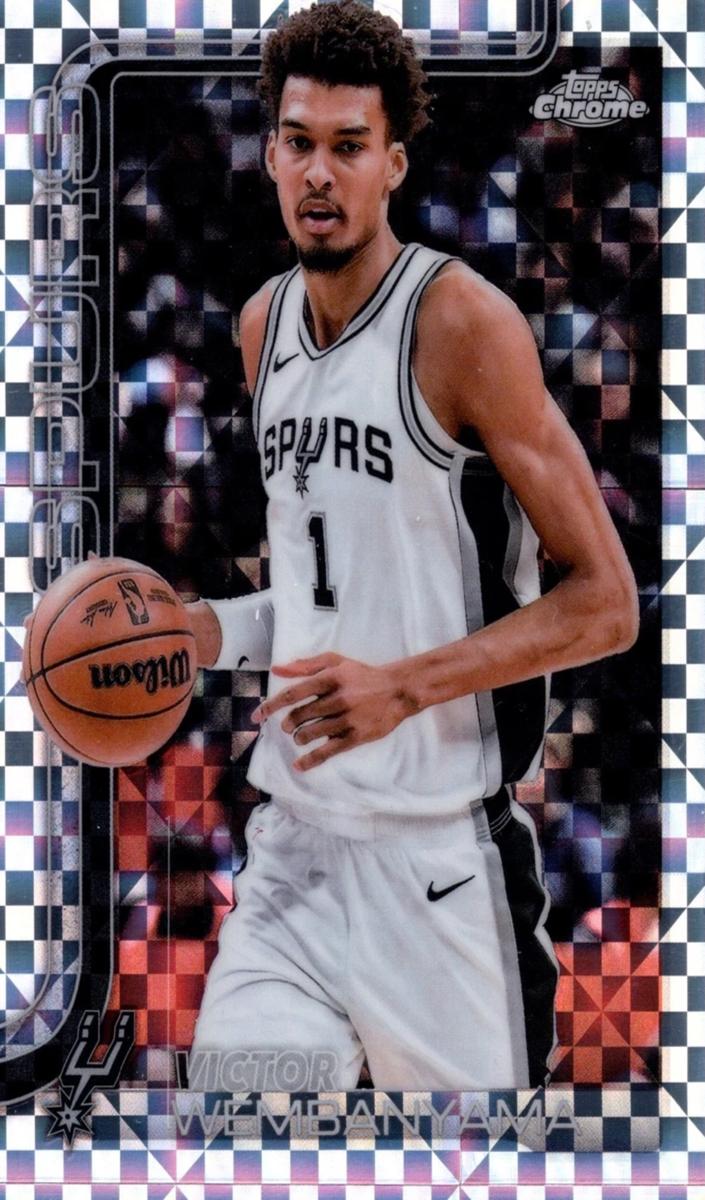 Victor Wembanyama - 2025 Topps Chrome Basketball