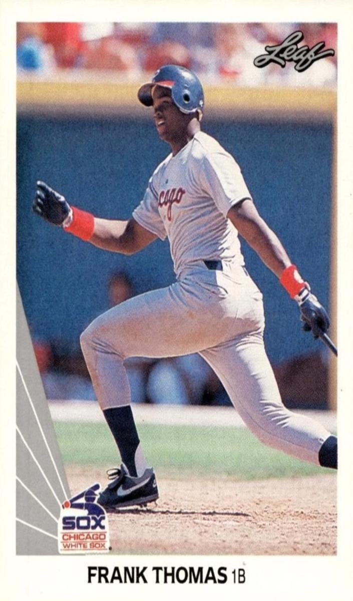 Frank Thomas 1990 Leaf Baseball