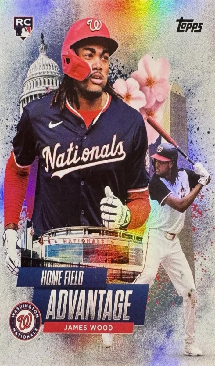 2025 Topps Topps Series 1 #HA-9 James Wood front