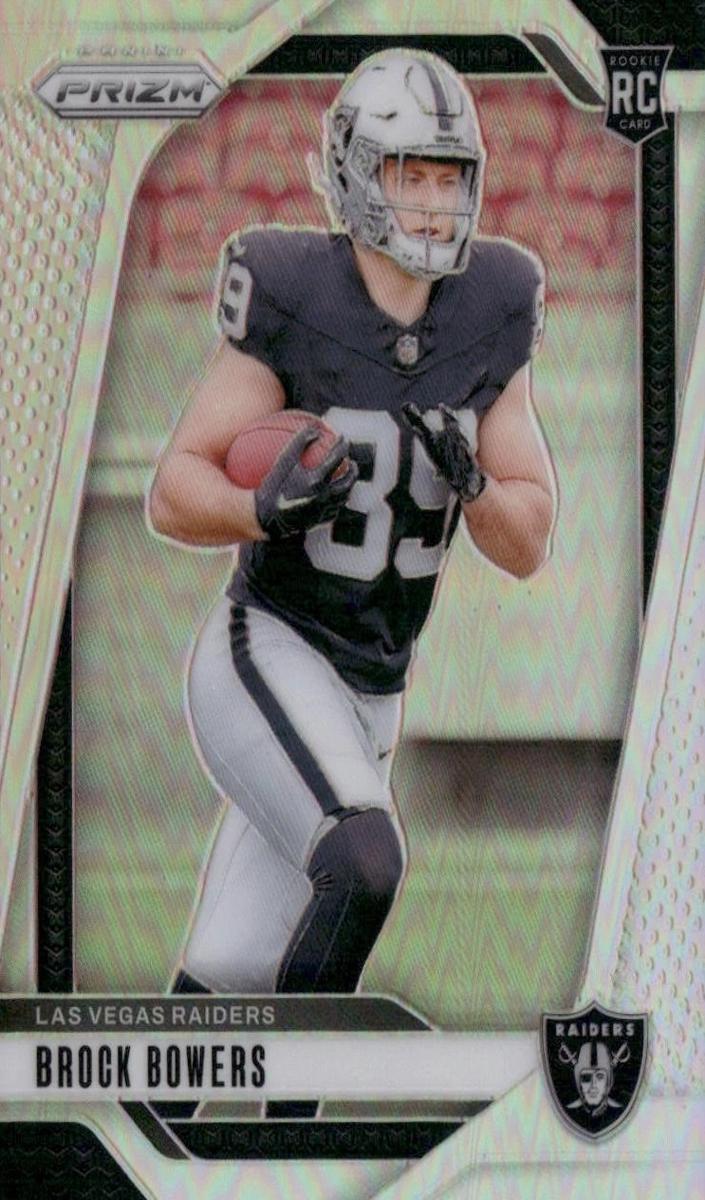 2024 Panini Prizm Silver #315 Brock Bowers front
