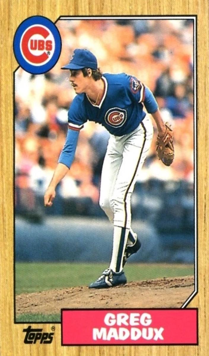 Greg Maddux 1987 Topps Traded Baseball