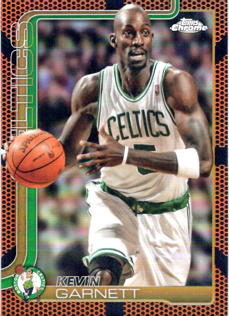 Kevin Garnett 2025-26 Topps Chrome Basketball card
