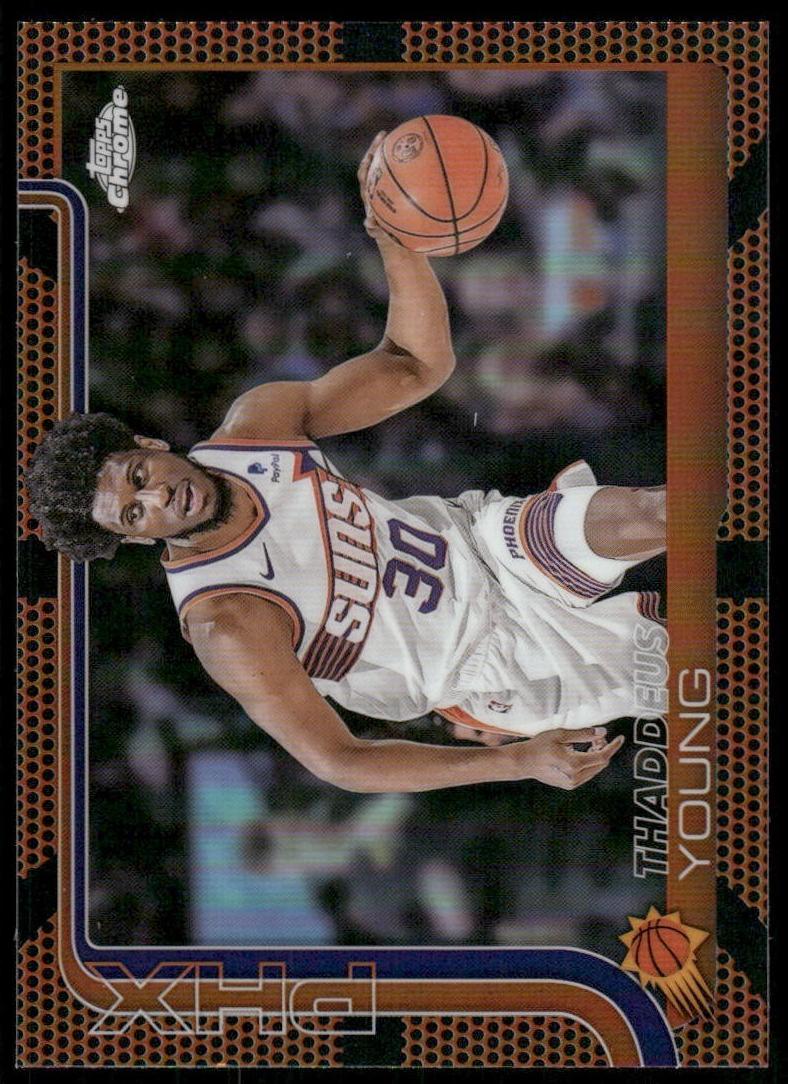 Thaddeus Young 2025-26 Topps Chrome Basketball card