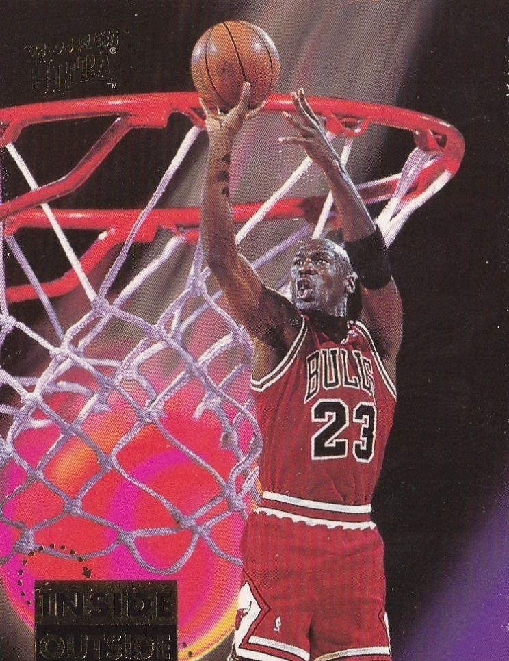 Michael Jordan 1993 Fleer Ultra Inside Outside Basketball