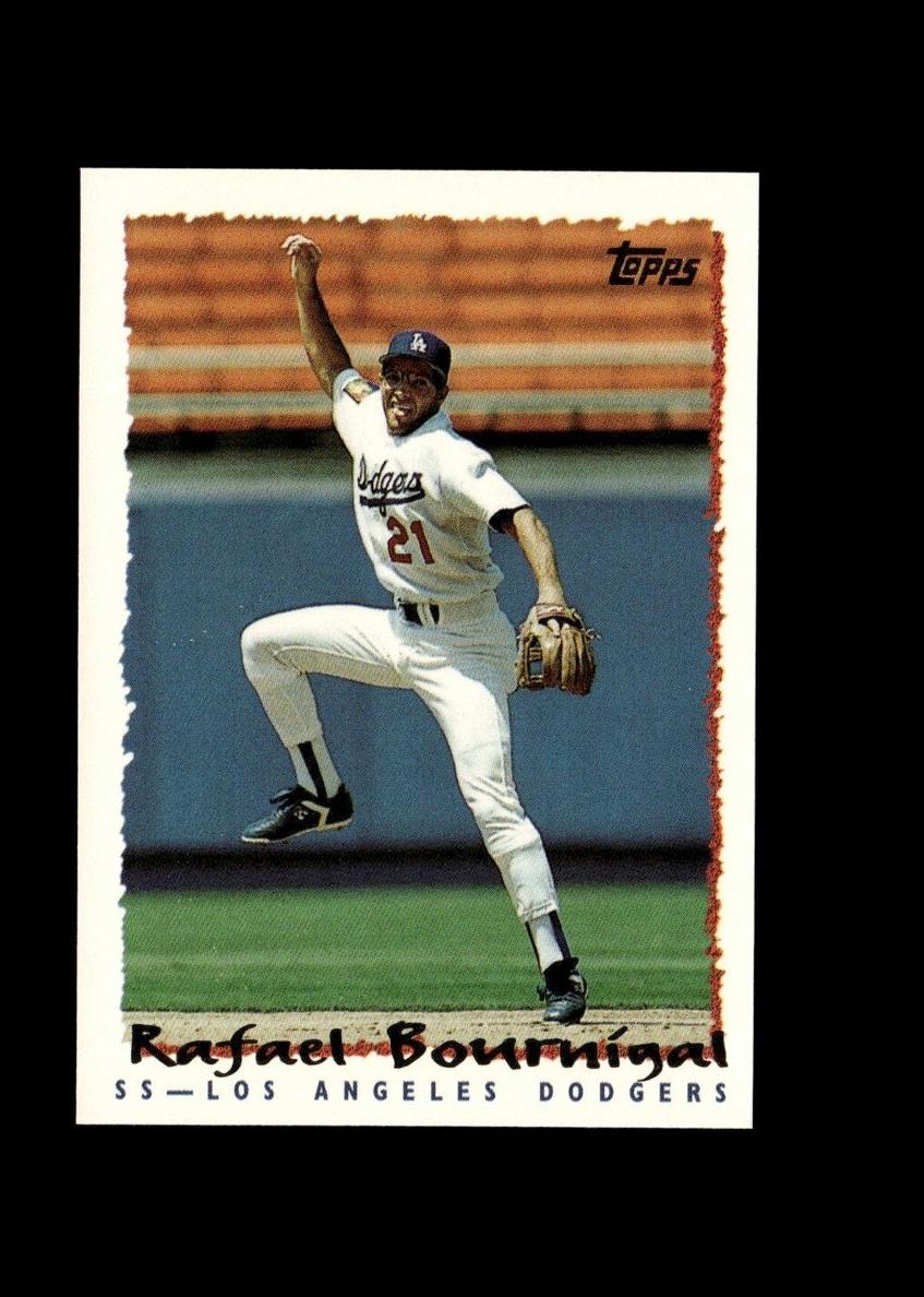1995 Topps Rafael Bournigal #628 card