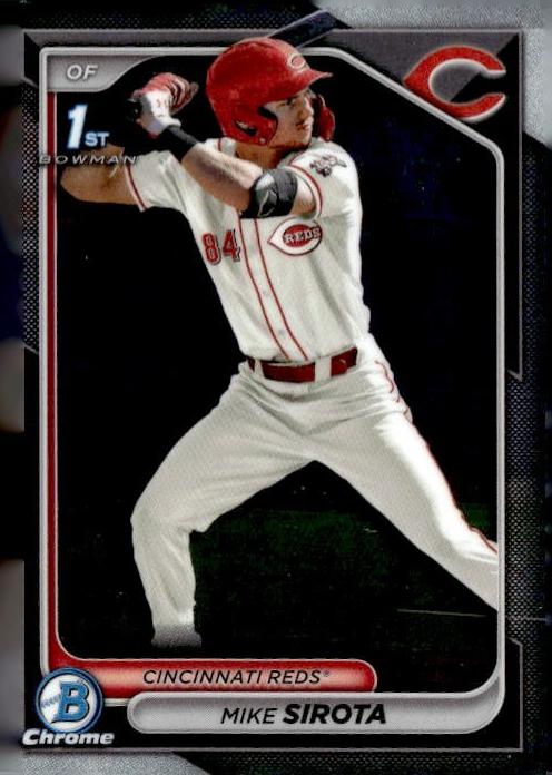 Mike Sirota 2024 Bowman Draft Chrome card