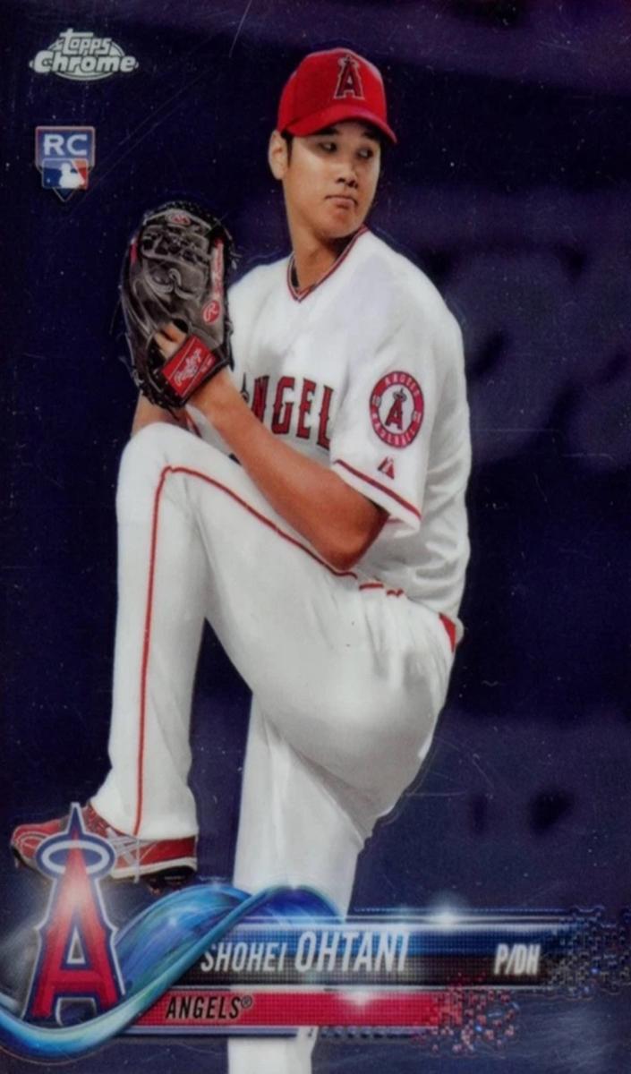 2018 Topps Topps Chrome #150 Shohei Ohtani front