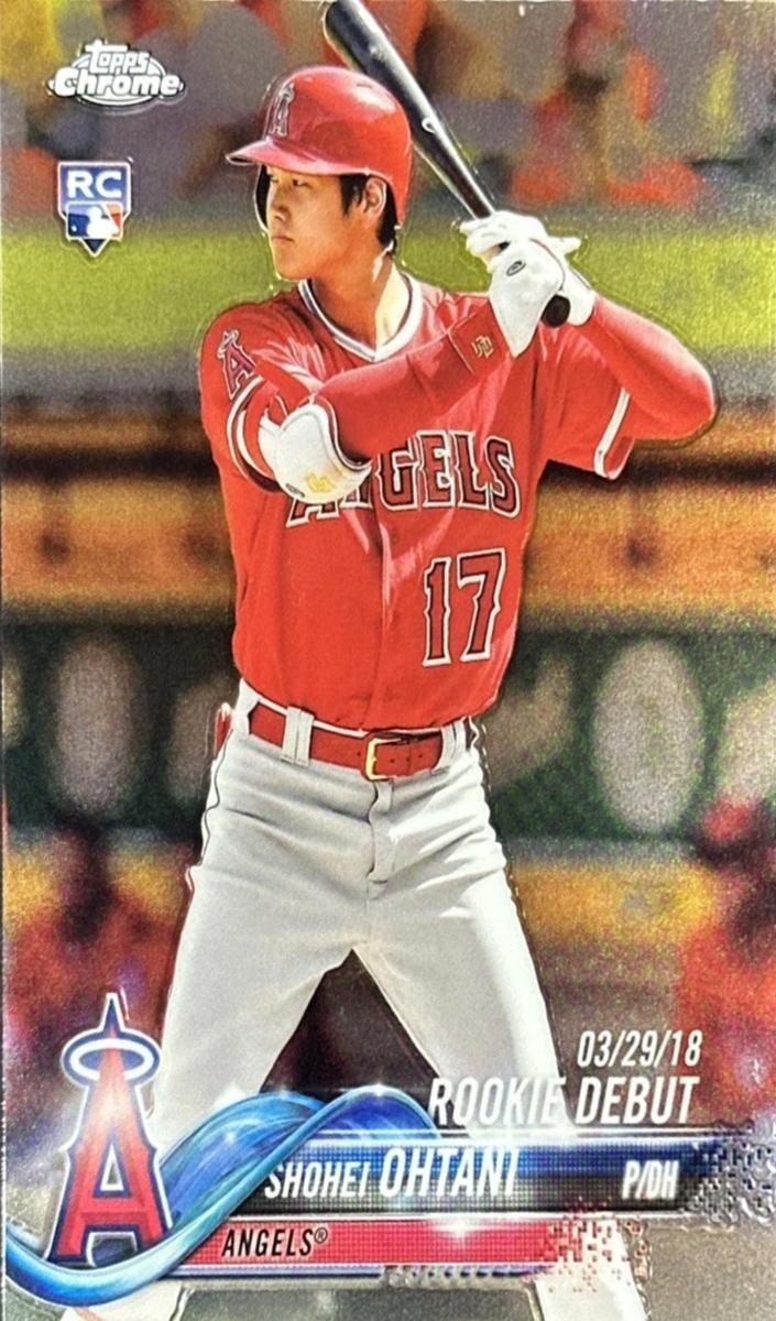 2018 Topps Chrome #HMT32 Shohei Ohtani front