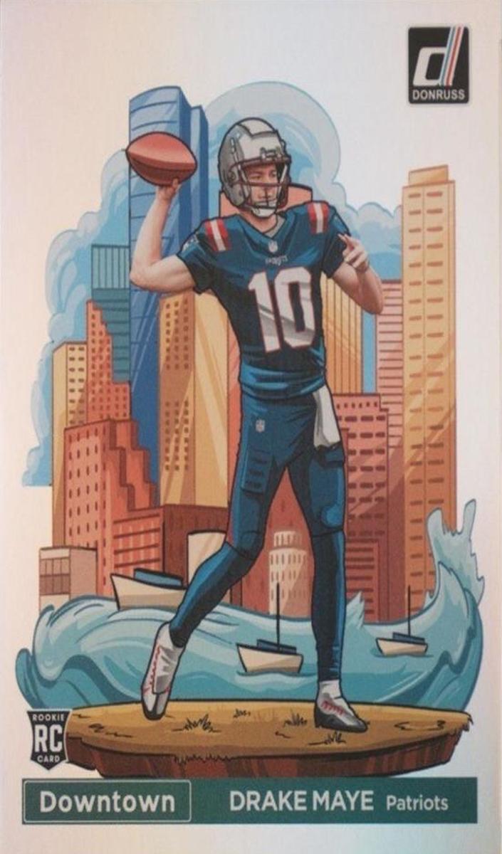 2024 Panini Donruss #13 Drake Maye front