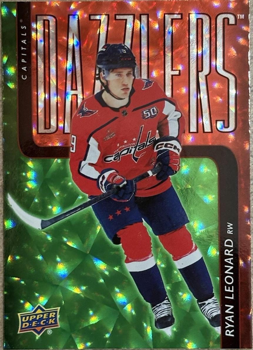 2025 Upper Deck Ryan Leonard [Red] #DZ-41 card