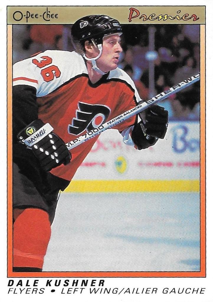 1990 O-Pee-Chee Premier Dale Kushner #54 card