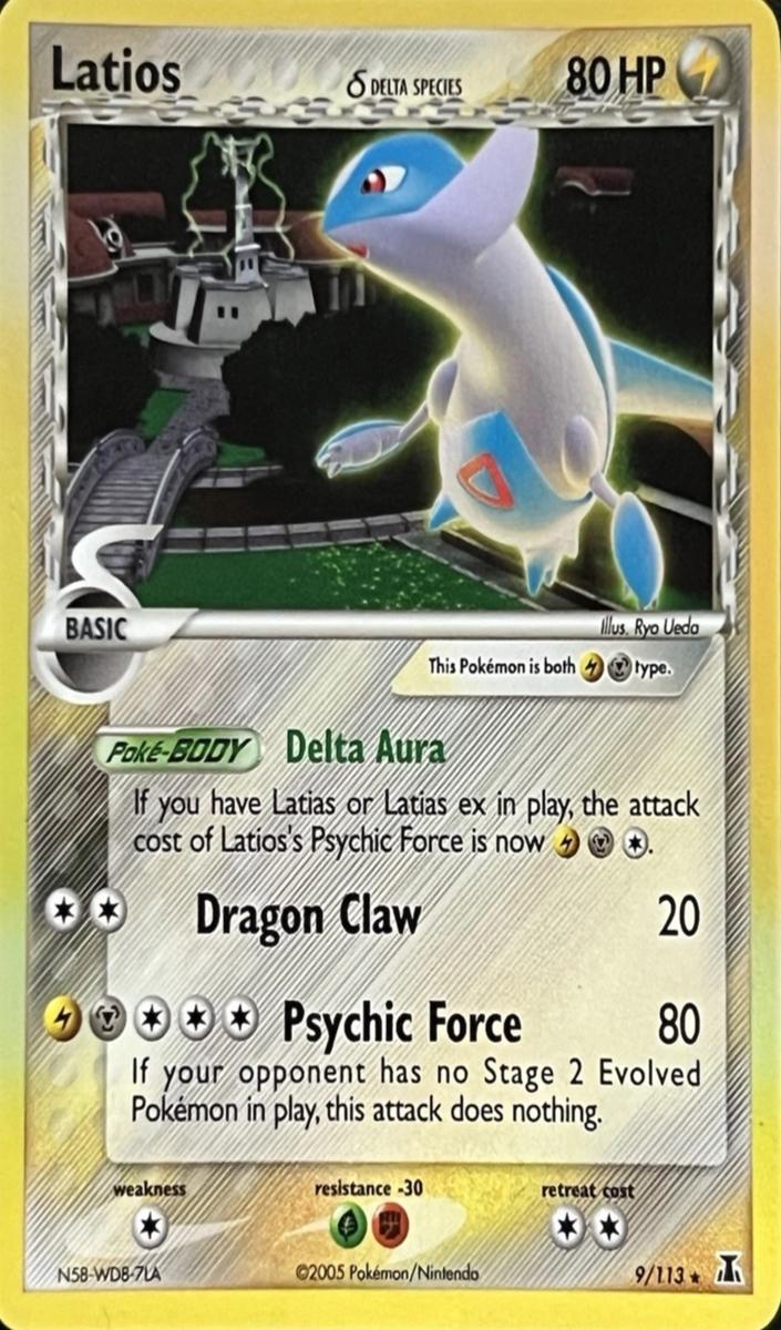 Latios 2005 Pokemon EX Delta Species