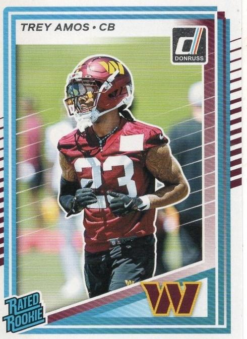 Trey Amos 2025 Donruss Football card