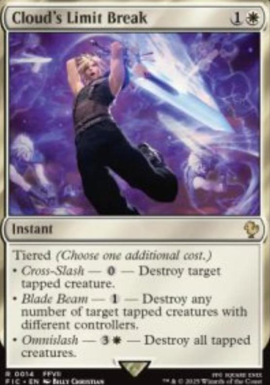 2025 Cloud's Limit Break [Foil] #14