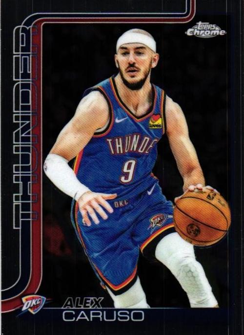 Alex Caruso 2025-26 Topps Chrome Basketball card
