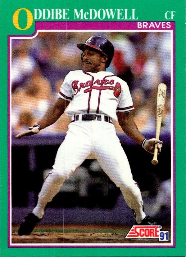 1991 Oddibe McDowell #121