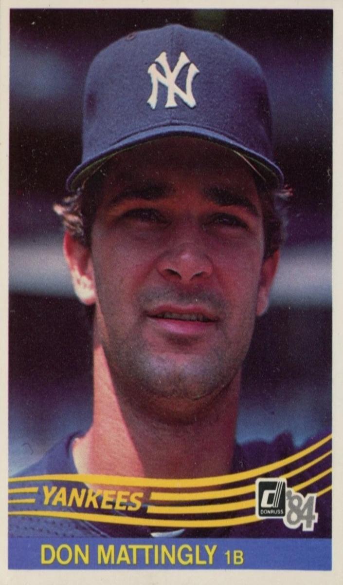 1984 Donruss Base #248 Don Mattingly front