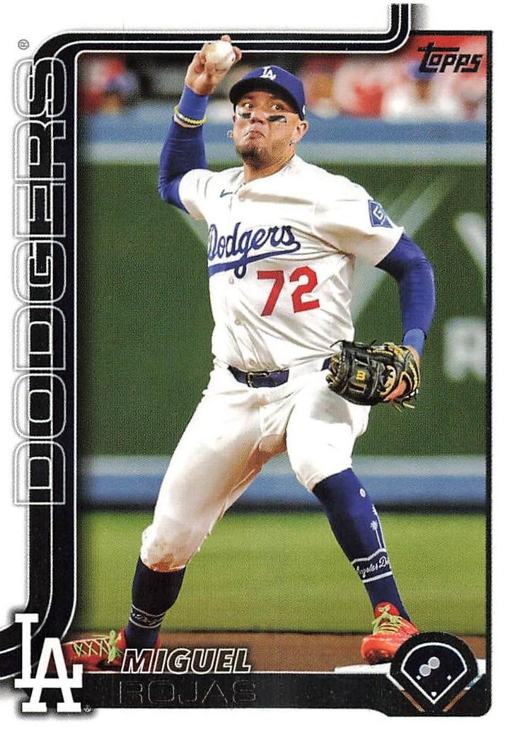 2025 Topps Update Miguel Rojas [Diamante Foil] #US166 card