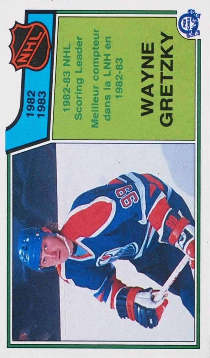 1983 O-Pee-Chee Wayne Gretzky #217 card