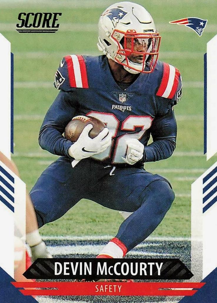 2021 Panini Score Devin McCourty #42 card