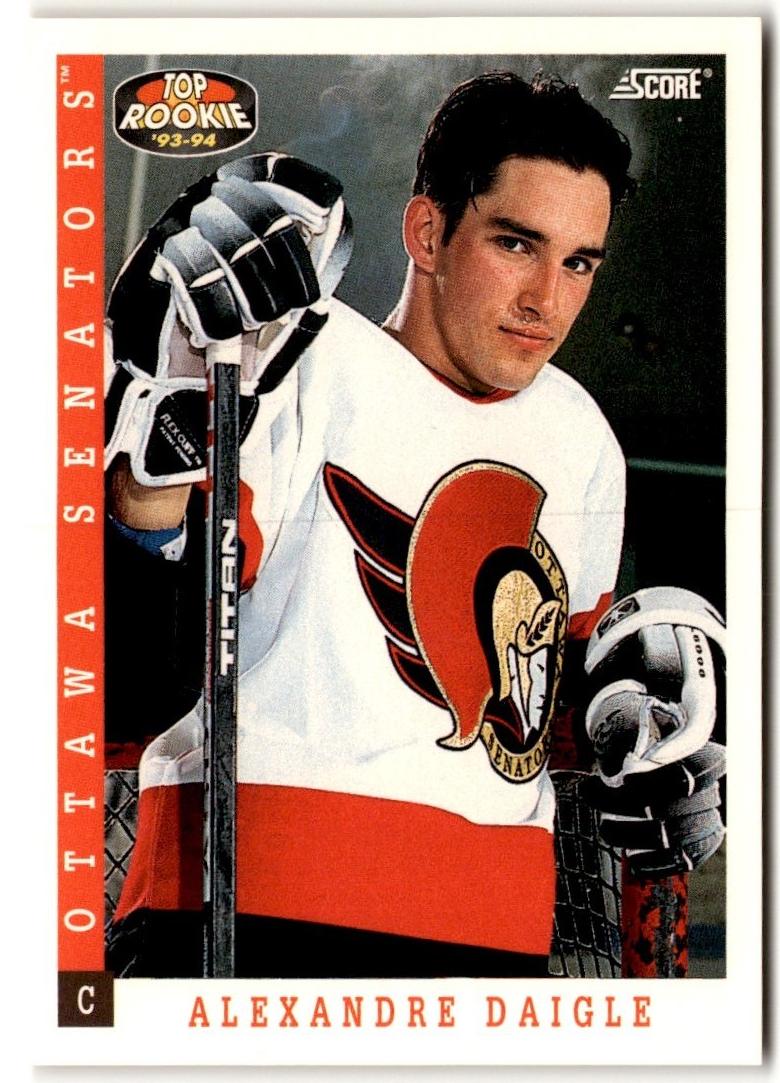 1993 Score Alexandre Daigle #496 card