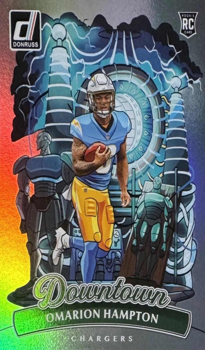 2025 Panini Phoenix Genies Omarion Hampton #16 card
