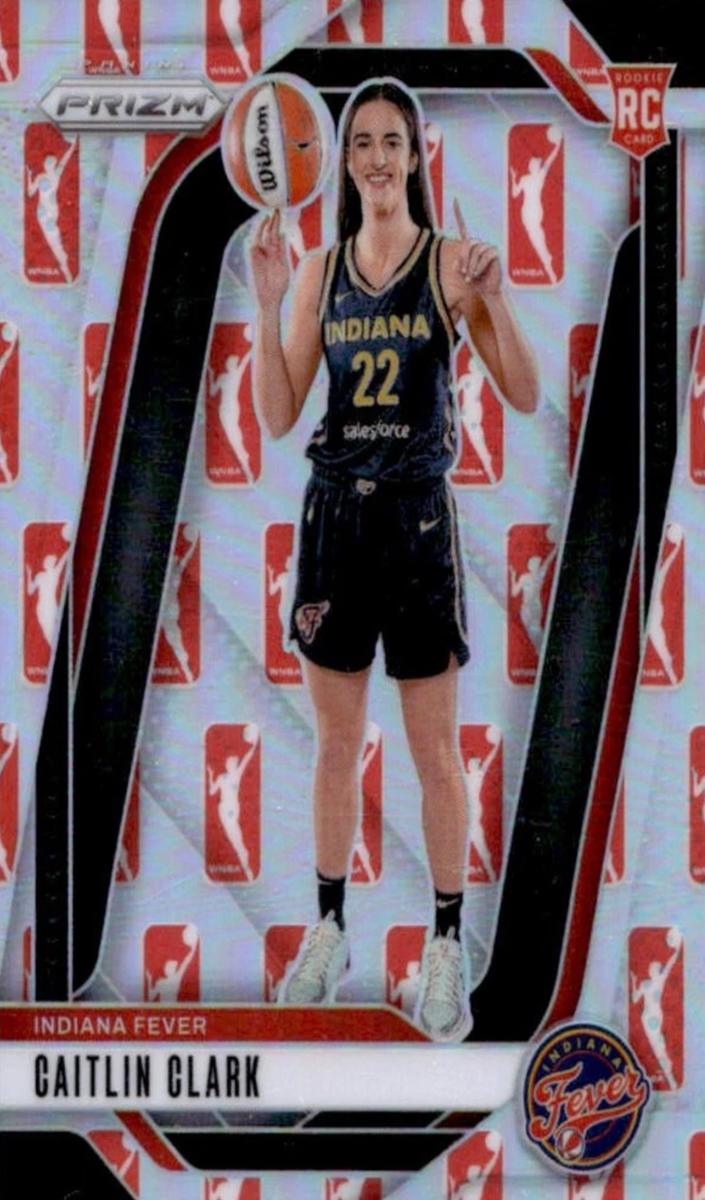 2024 Panini Prizm WNBA LOGO PRIZM #145 Caitlin Clark front