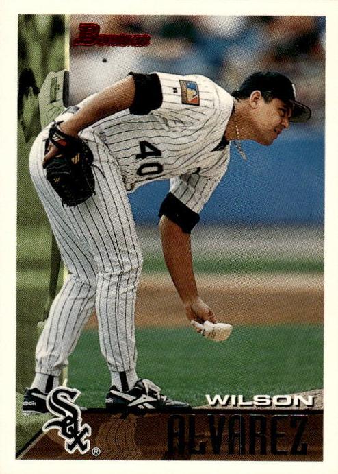 1995 Bowman Wilson Alvarez #412 card