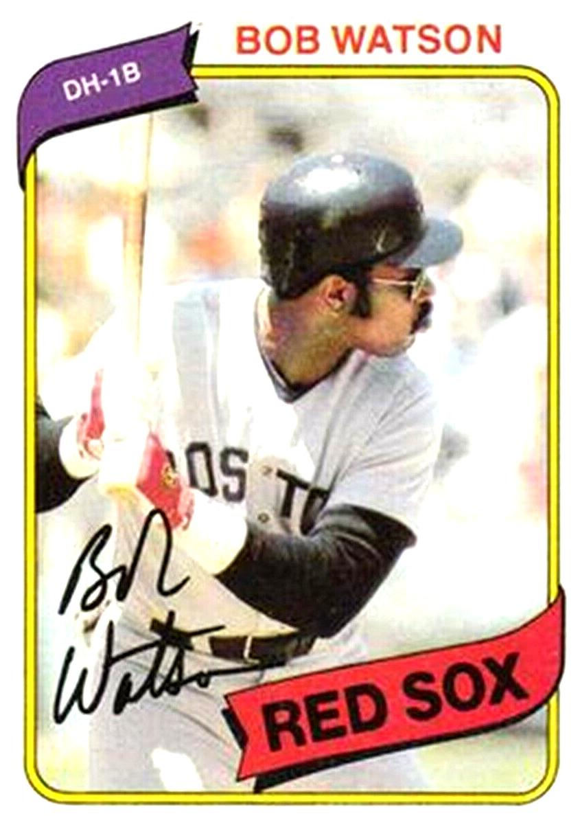 1980 Bob Watson #480