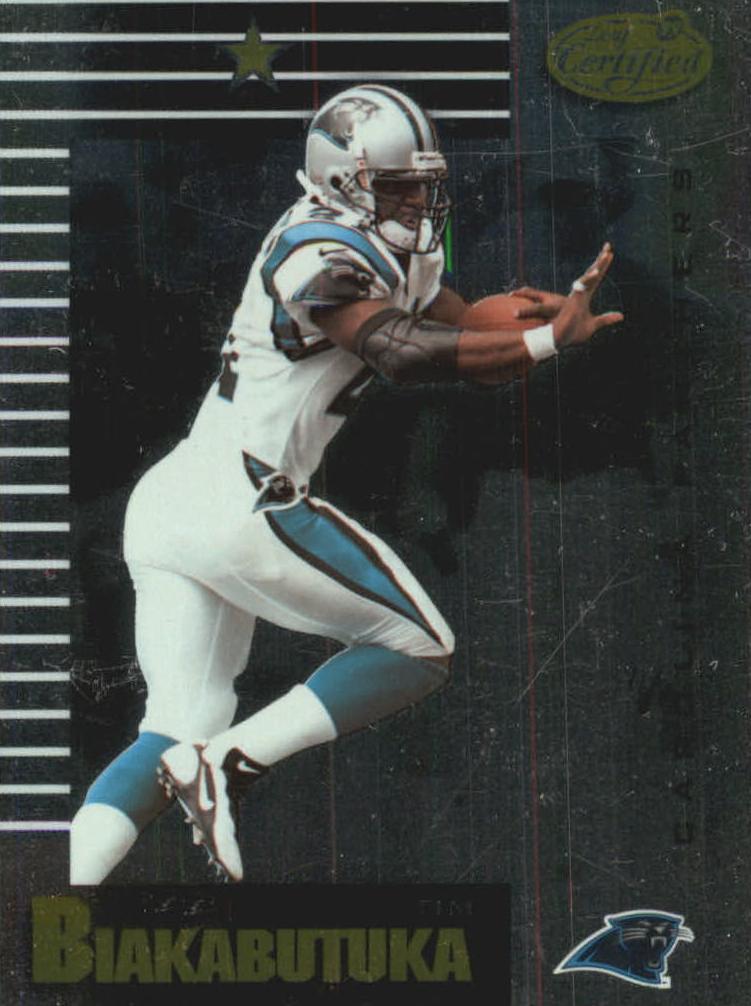 1999 Tim Biakabutuka [Mirror Gold] #14