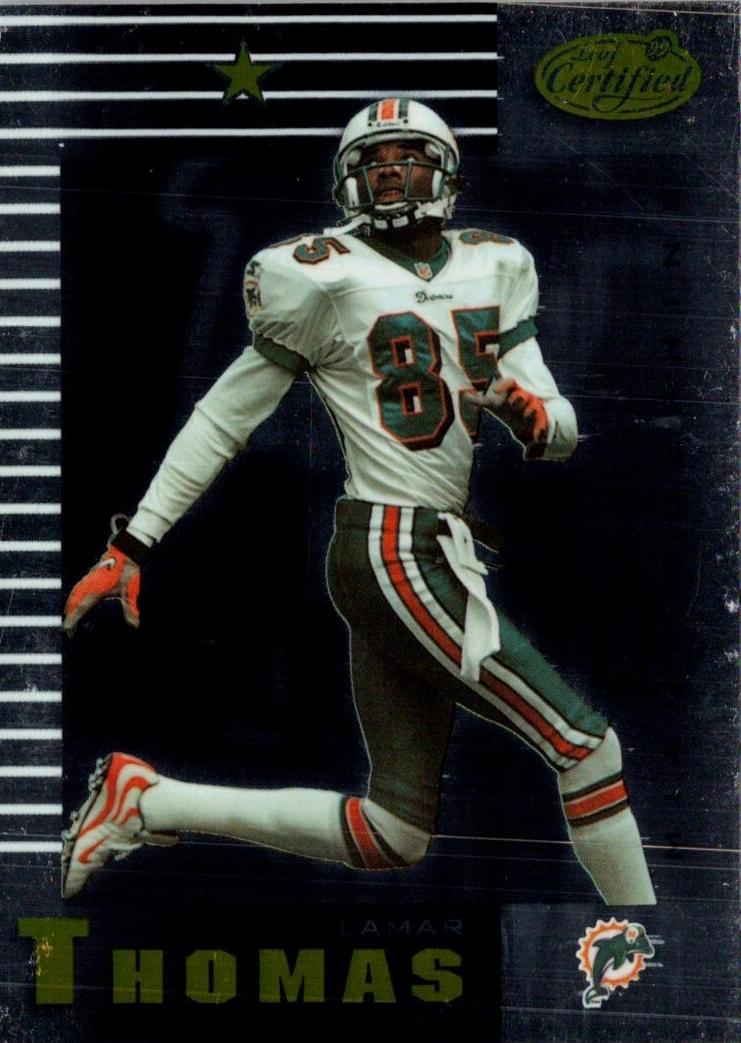 1999 Lamar Thomas [Mirror Gold] #53