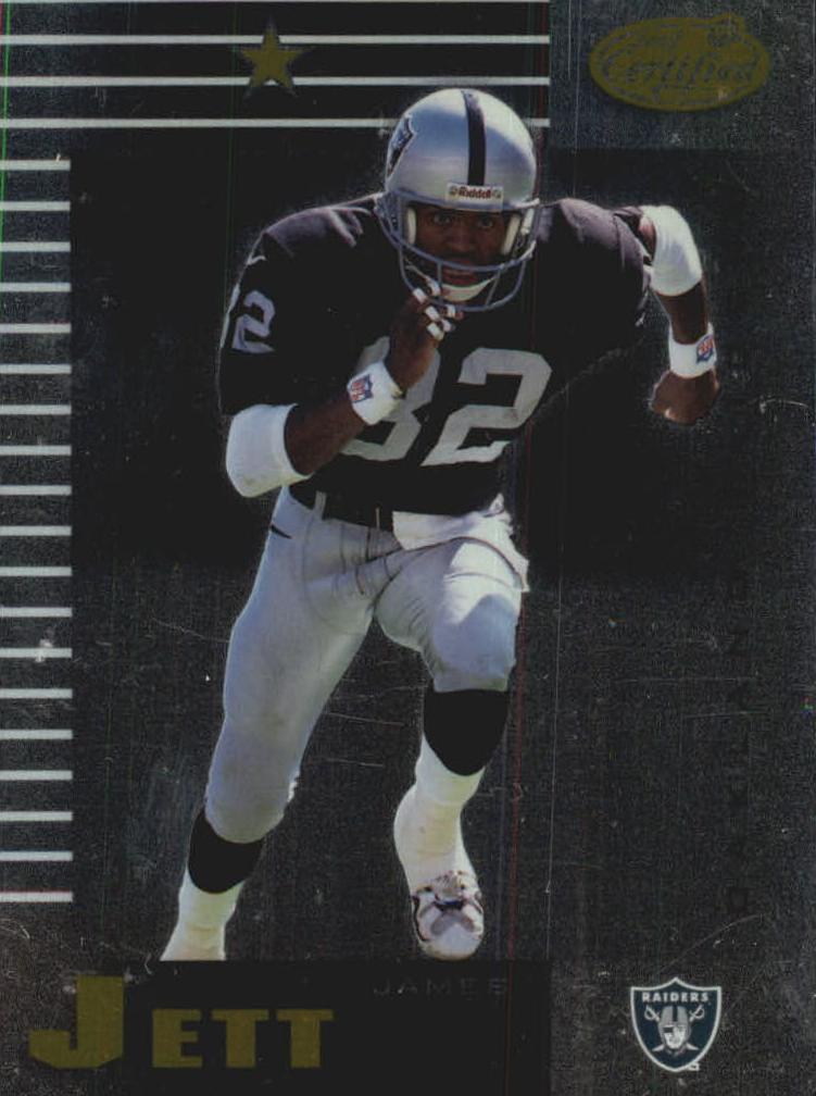1999 James Jett [Mirror Gold] #74