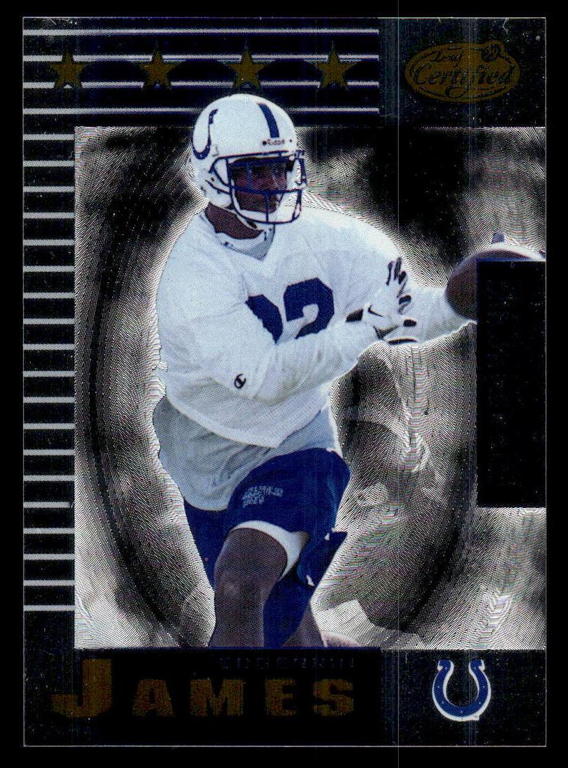 1999 Edgerrin James [Mirror Red] #198