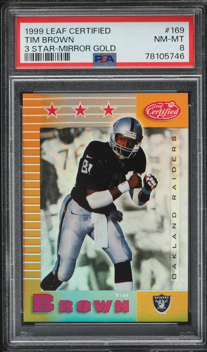1999 Tim Brown [Mirror Gold] #169