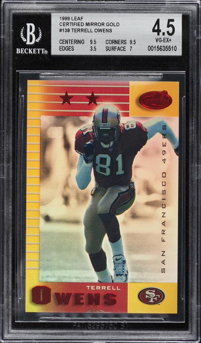 1999 Terrell Owens [Mirror Gold] #138