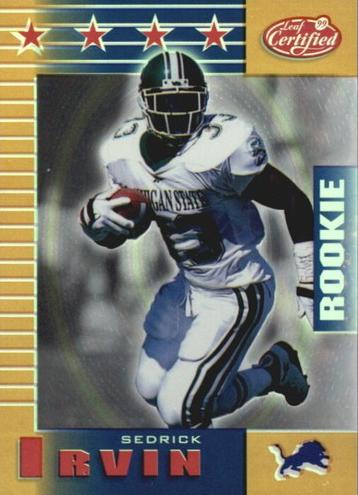 1999 Sedrick Irvin [Mirror Gold] #194