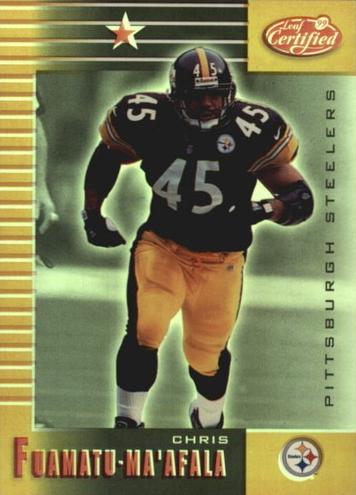 1999 Chris Fuamatu-Ma'afala [Mirror Gold] #78