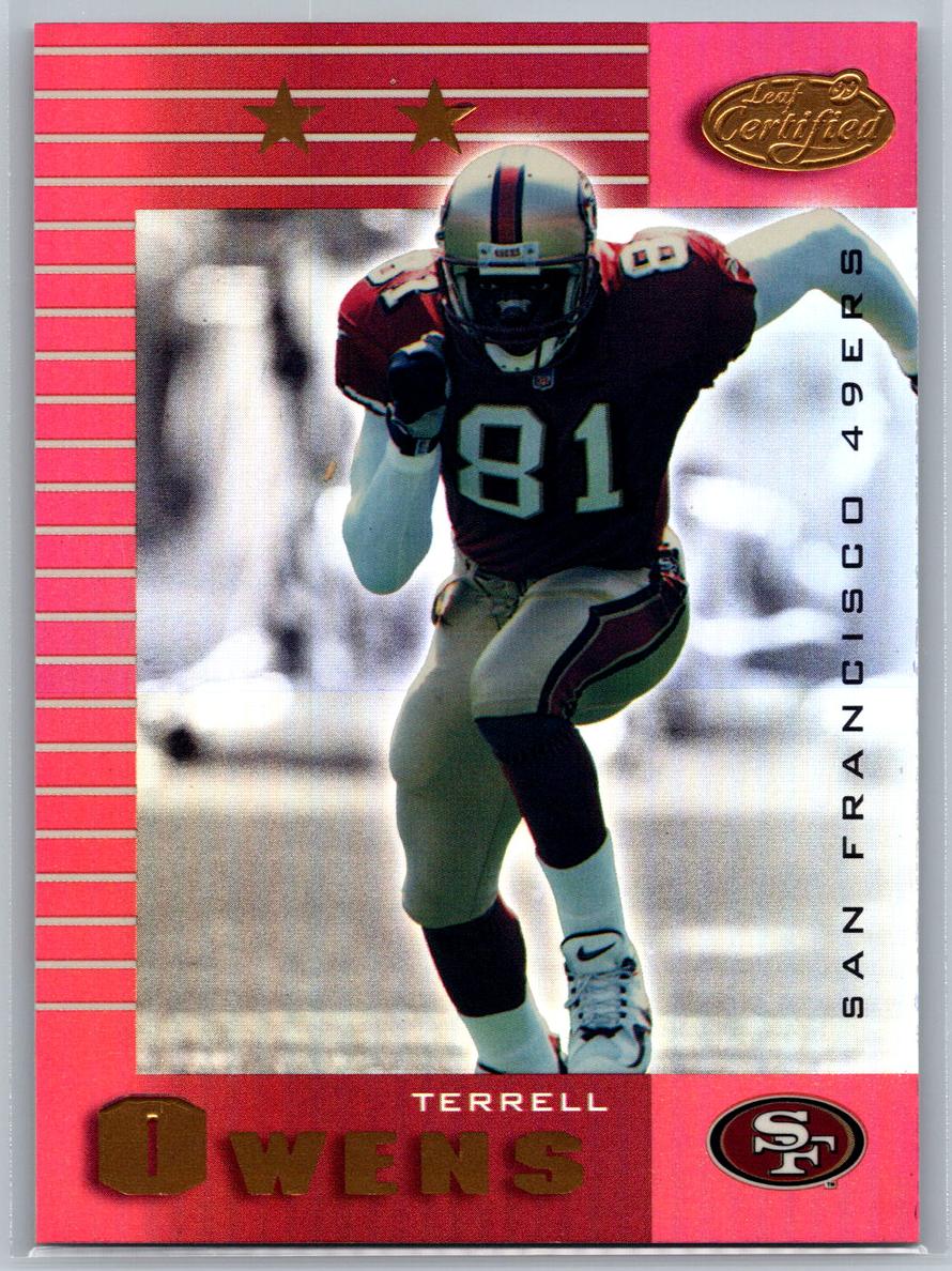 1999 Terrell Owens [Mirror Red] #138