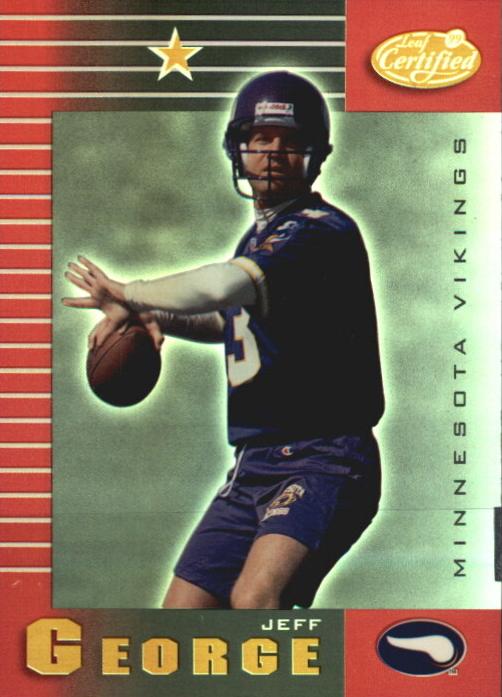 1999 Jeff George [Mirror Red] #54