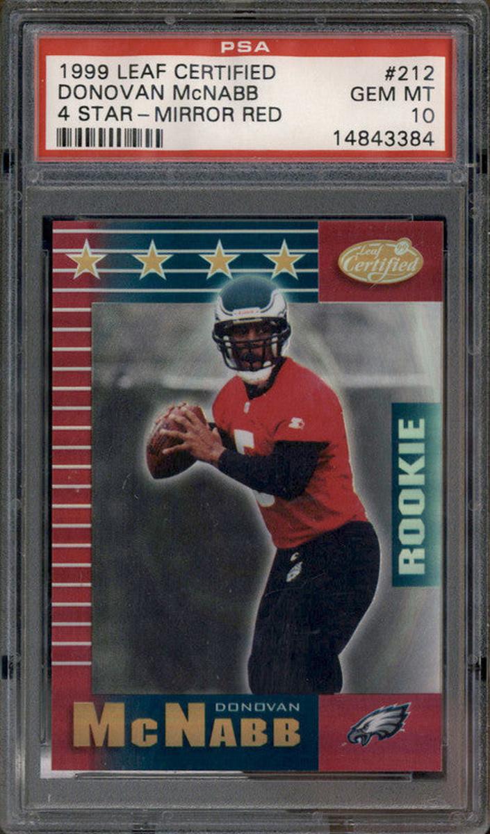 1999 Donovan McNabb [Mirror Red] #212