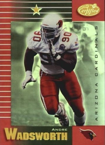 1999 Andre Wadsworth [Mirror Red] #3